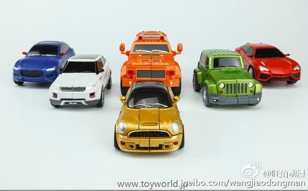 ToyWorld Car Combiner Images Show Combined Group And Alternate Modes  (18 of 20)